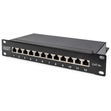 DIGITUS Patch panel DN-91612S-EA, 1U, 10"